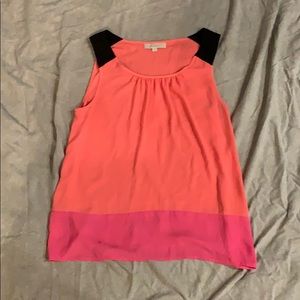 Pink dressy tank top